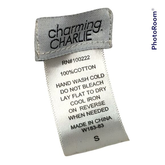 Charming Charlie Beige Sheer Lace Embroidered Tank Top Size Small Boho Feminine - Picture 6 of 9